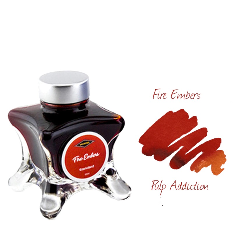 Diamine Blue Edition Fountain Pen Ink - FIre Embers