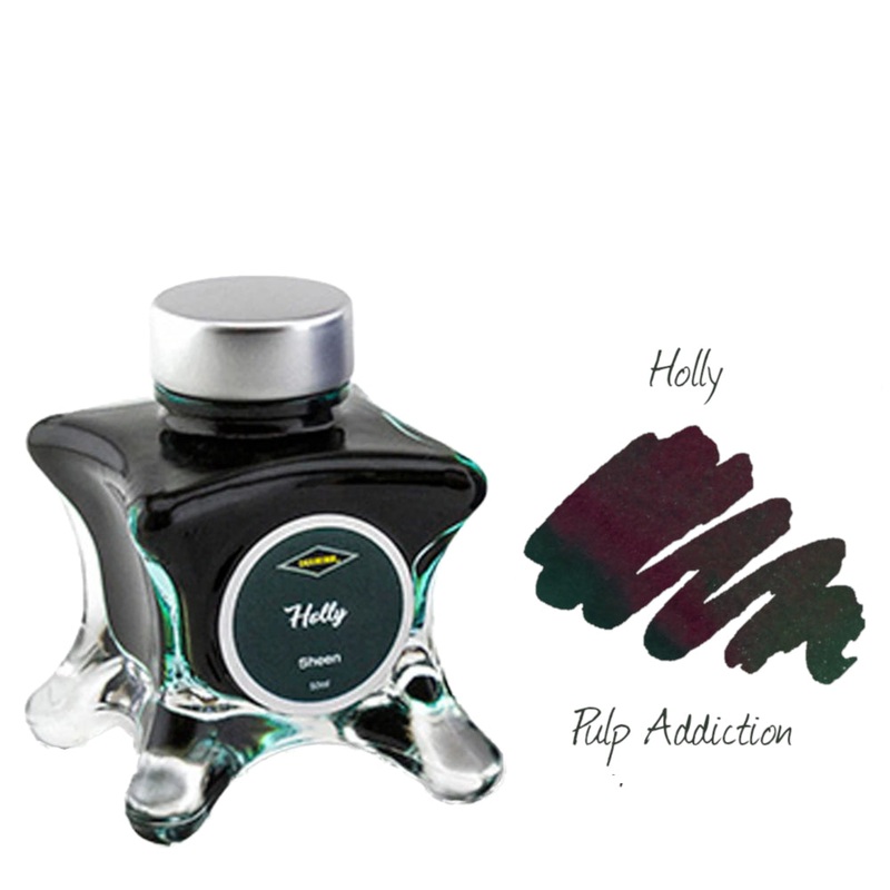 Diamine Blue Edition Fountain Pen Ink - Holly