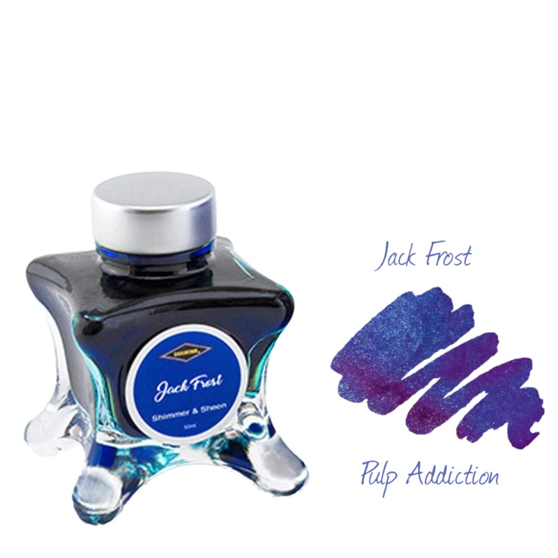 Diamine Blue Edition Fountain Pen Ink - Jack Frost