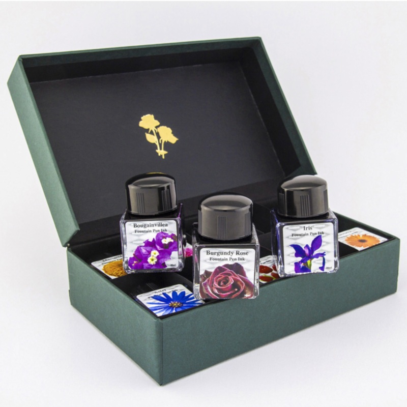 Diamine Boxed Ink Set - Flower