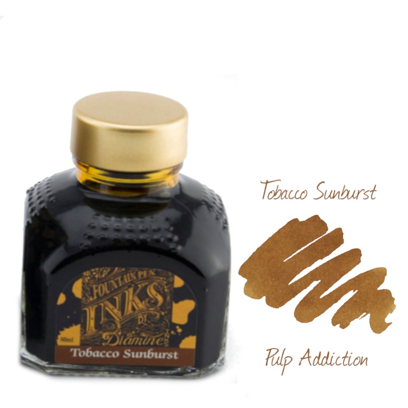 Diamine Ink - Tobacco Sunburst (Guitar) 80ml Bottle