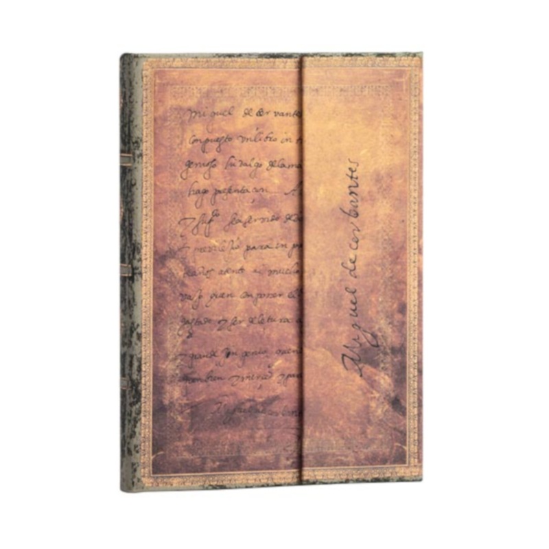 Paperblanks Cervantes, Letter to the King Journal - Midi Lined