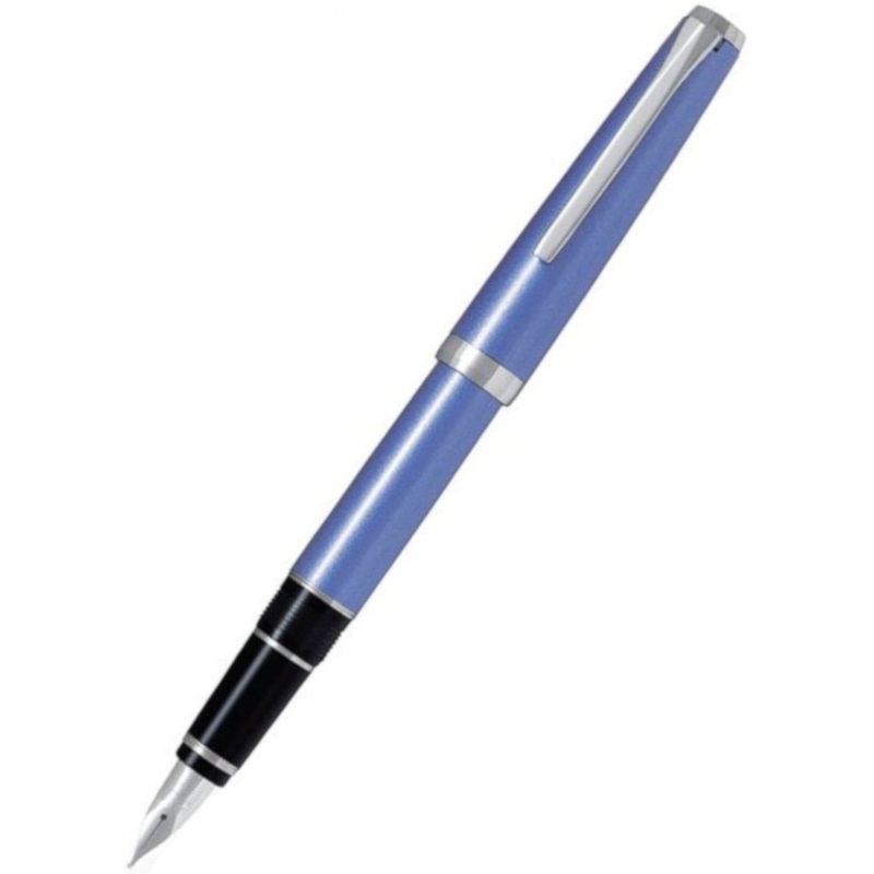 Pilot Falcon Fountain Pen - Light Blue Rhodium Soft Medium