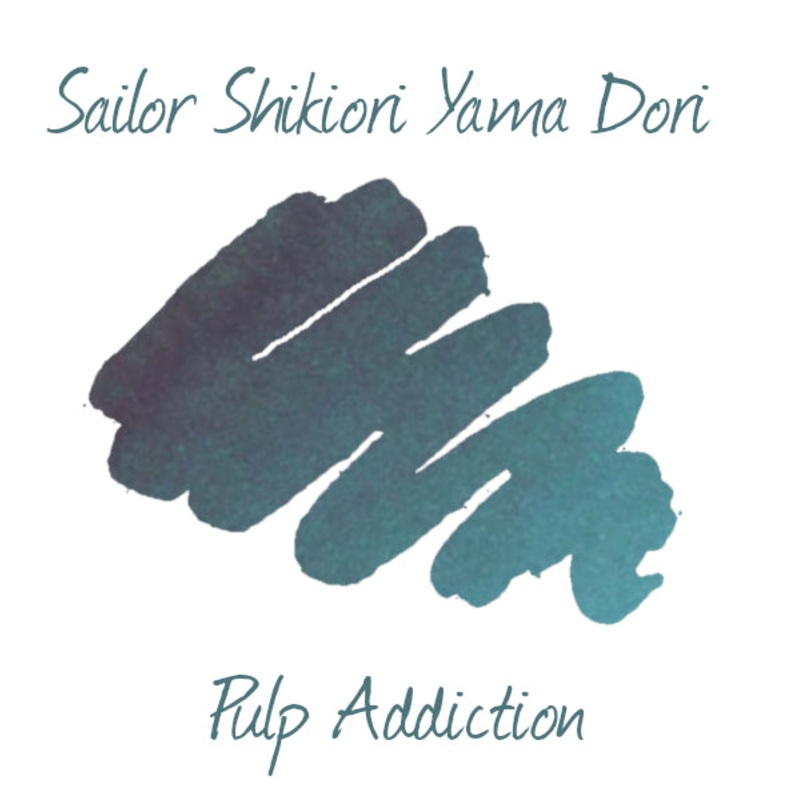 Sailor Shikiori Ink - Yamadori 2ml Sample