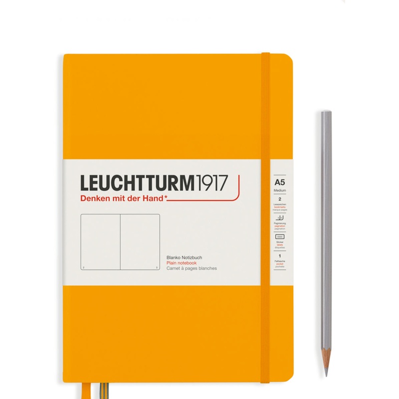 Leuchtturm1917 Medium (A5) Notebook - Rising Sun Blank