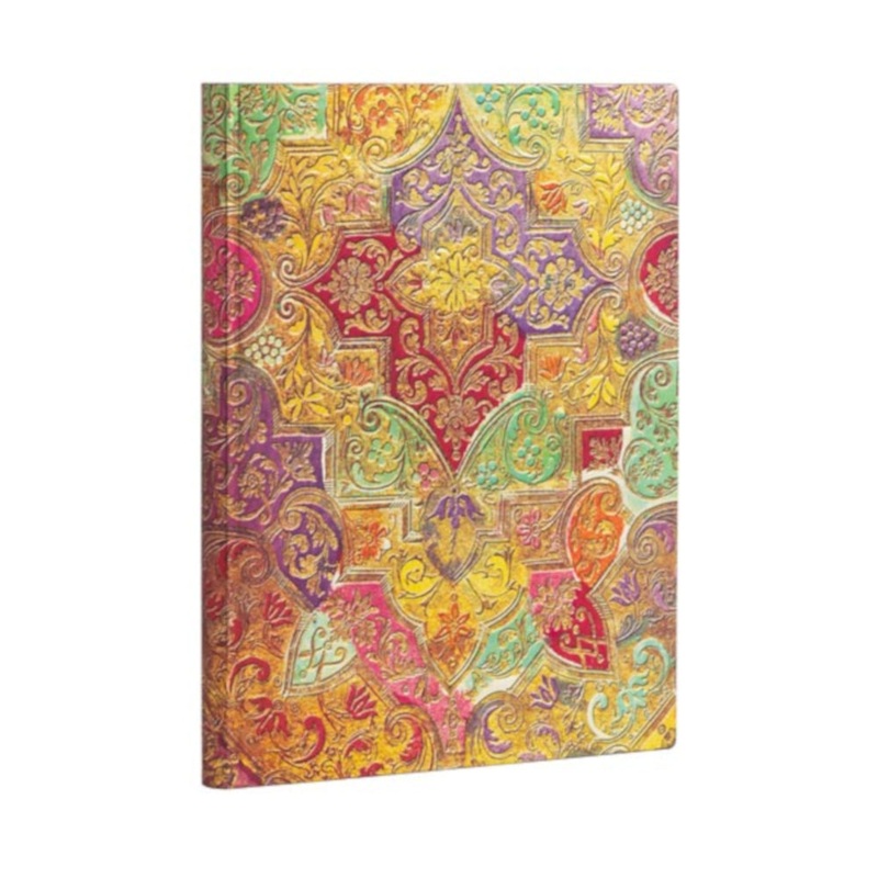 Paperblanks Flexi Brocaded Paper Bavarian WIld Flower Ultra Journal - Lined