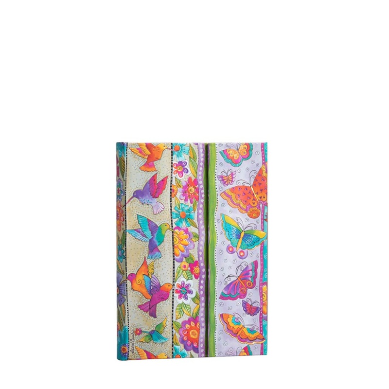 Paperblanks Playful Creations Hummingbirds & Flutterbyes Midi Unlined Journal