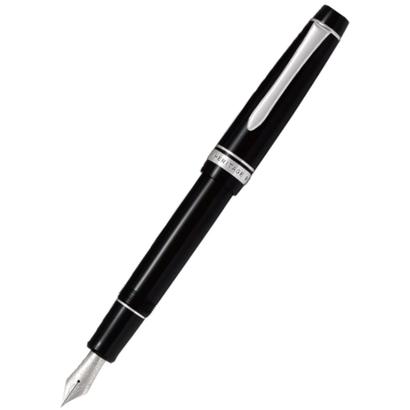 Pilot Custom Heritage 912 Fountain Pen - Black Falcon Nib