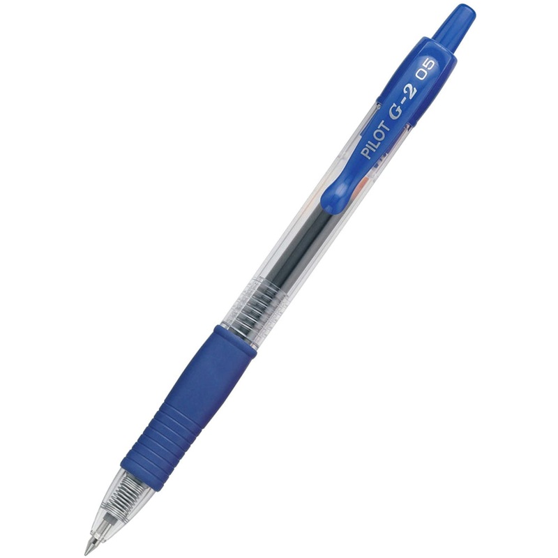 Pilot G-2 Gel Rollerball Pen - Extra Fine 0.5mm Blue