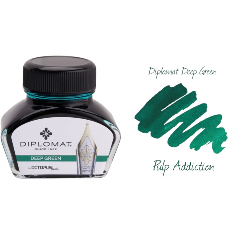 Diplomat Deep Green Ink - 30ml