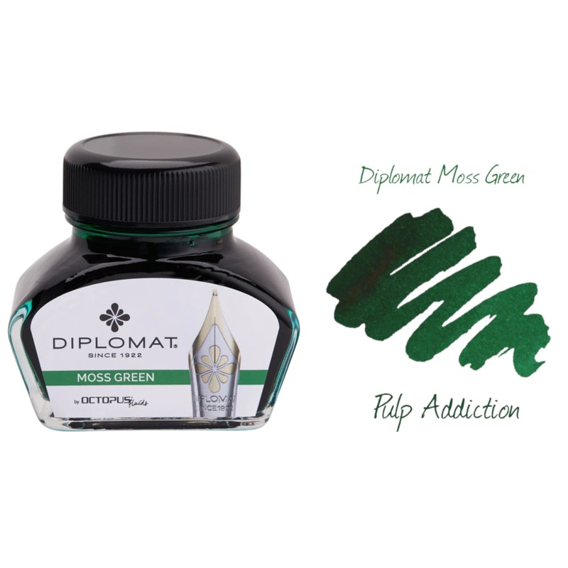 Diplomat Moss Green Ink - 30ml