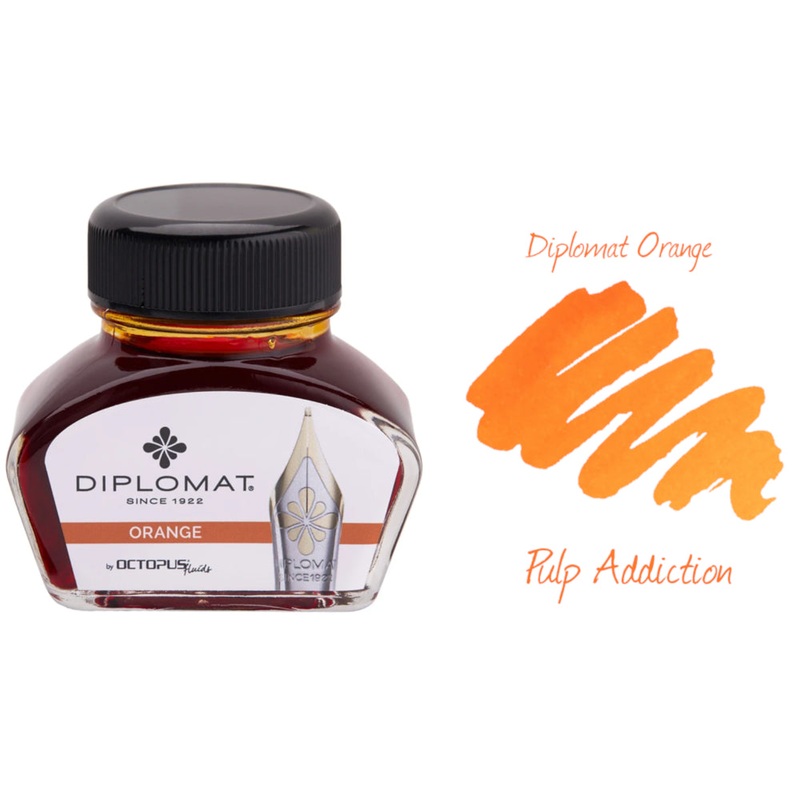 Diplomat Orange Ink - 30ml