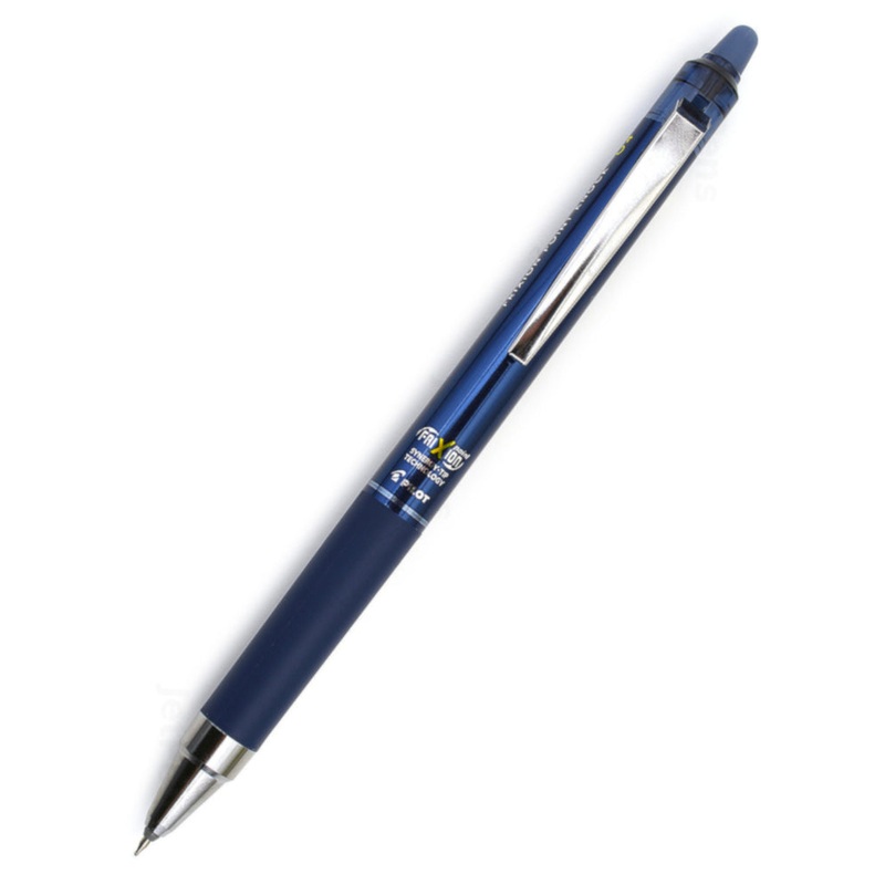 Pilot FriXion Point Knock Gel Pen - 0.4 mm - Blue Black