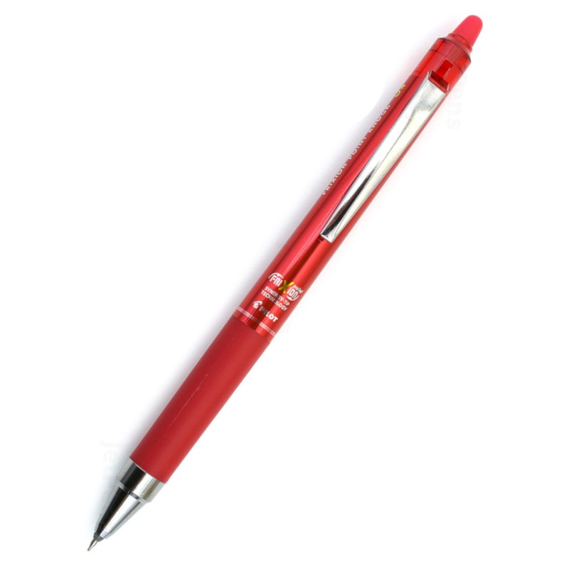 Pilot FriXion Point Knock Gel Pen - 0.4 mm - Red