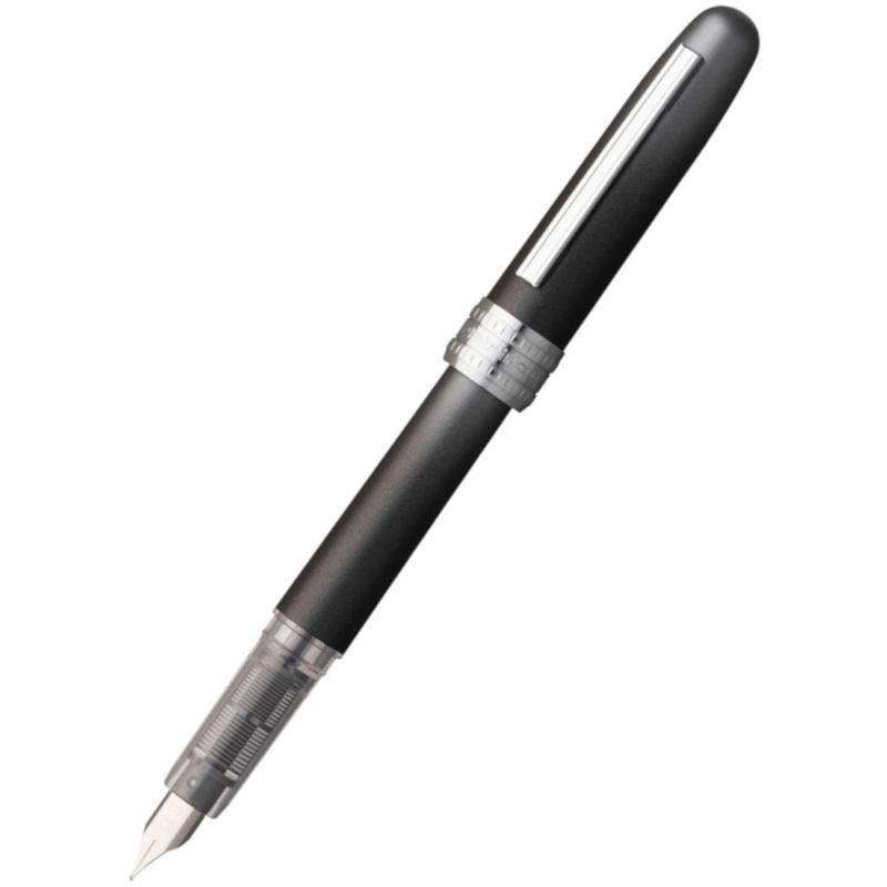 Platinum Plaisir Fountain Pen - Night Grey (Limited Edition) -Fine