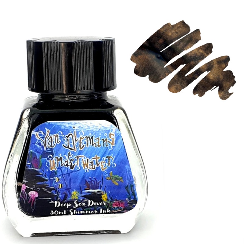 Van Dieman's Fountain Pen Ink - (Underwater) Deep Sea Diver