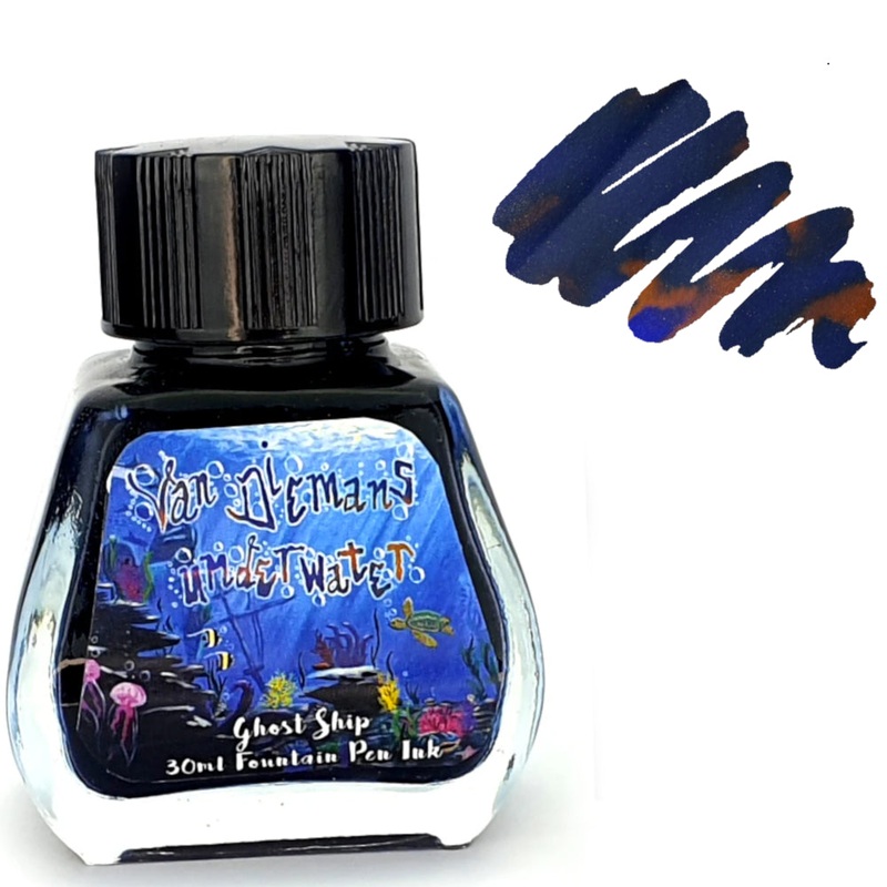 Van Dieman's Fountain Pen Ink - (Underwater) Ghost Ship