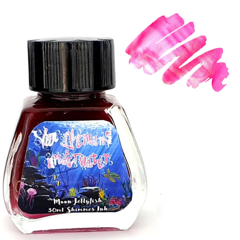 Van Dieman's Fountain Pen Ink - (Underwater) Moon Jellyfish