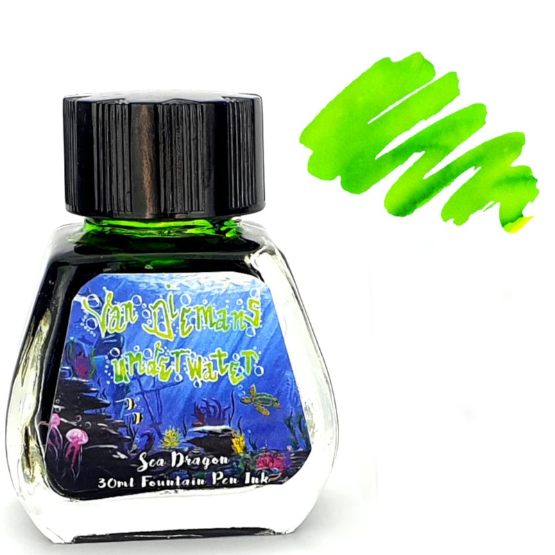 Van Dieman's Fountain Pen Ink - (Underwater) Sea Dragon