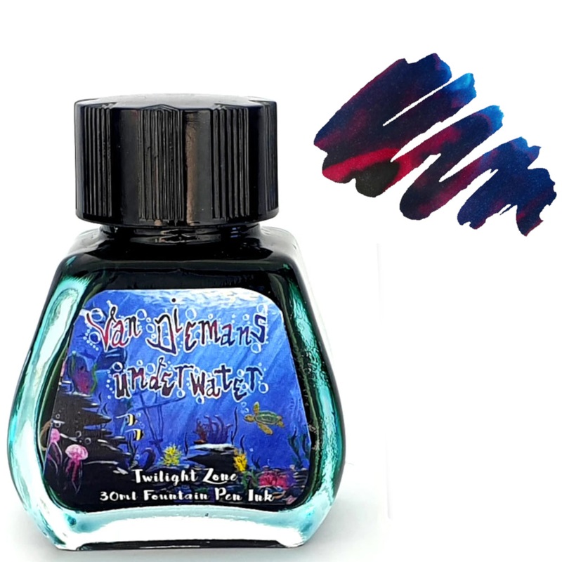 Van Dieman's Fountain Pen Ink - (Underwater) Twilight Zone