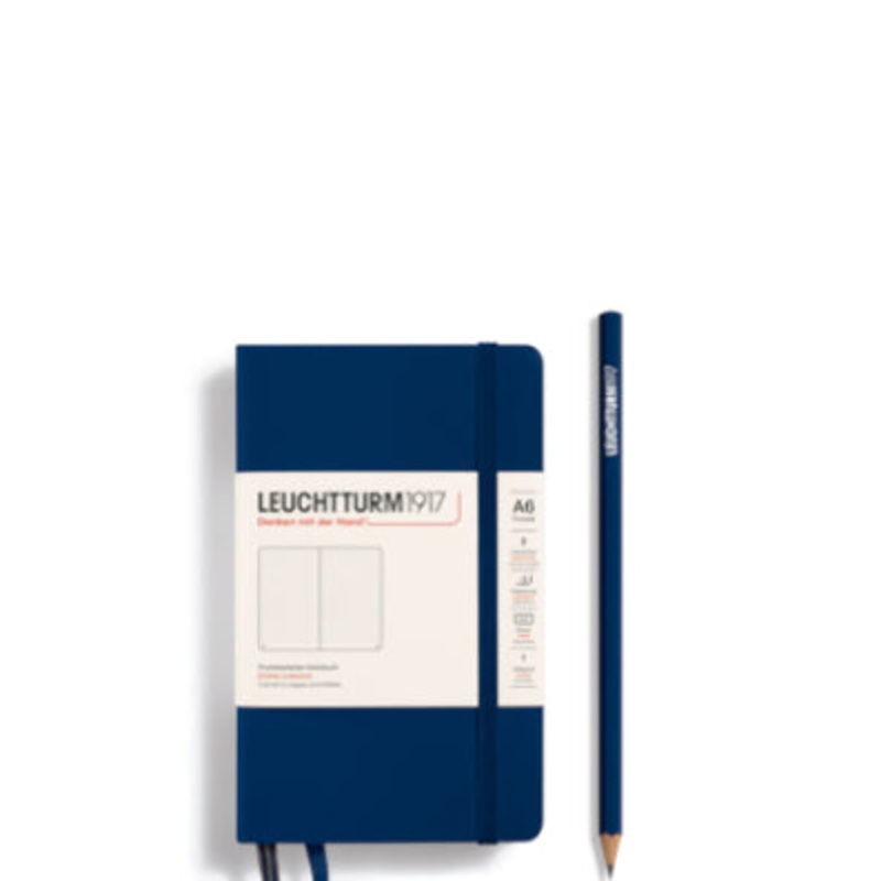 Leuchtturm1917 Pocket (A6) Notebook - Navy Blue Dotted