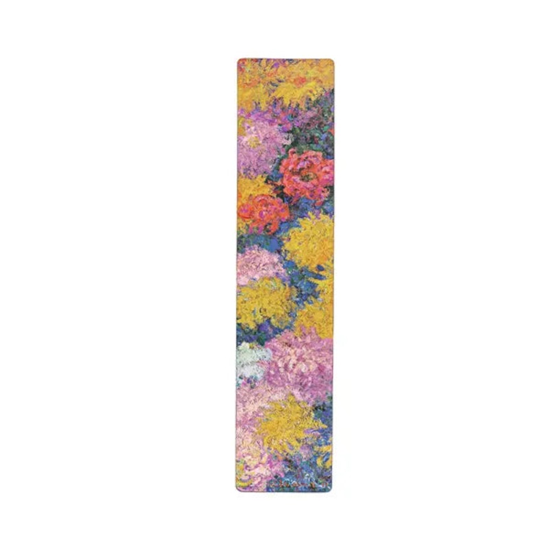 Paperblanks Bookmark - Monet's Chrysanthemums