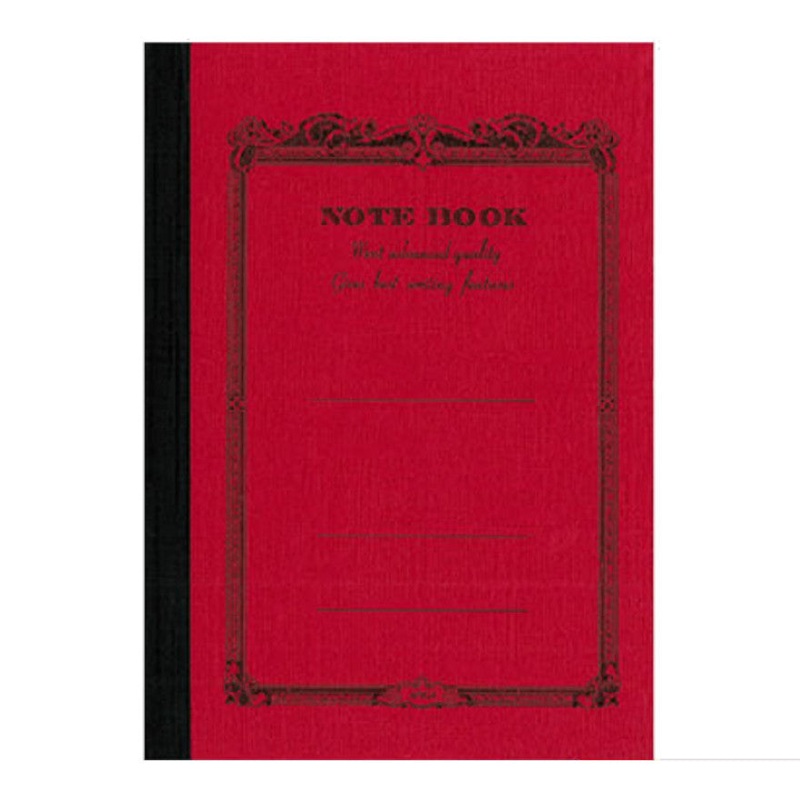Apica B7 Red Lined Notebook