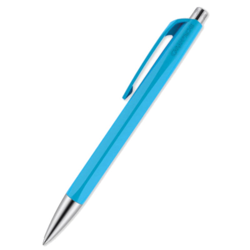 Caran d'Ache 888 Infinite Ballpoint Pen - Turquoise Blue