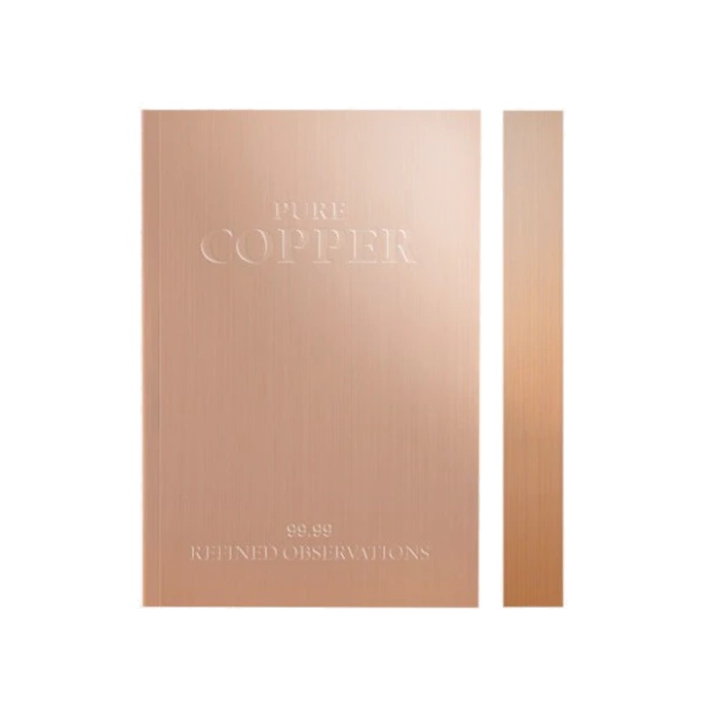 Daycraft Slab Lined Notebook (A6, Copper)