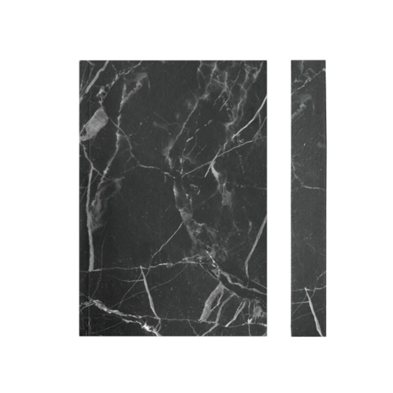 Daycraft Slab Lined Notebook (A6, Nero Marble)