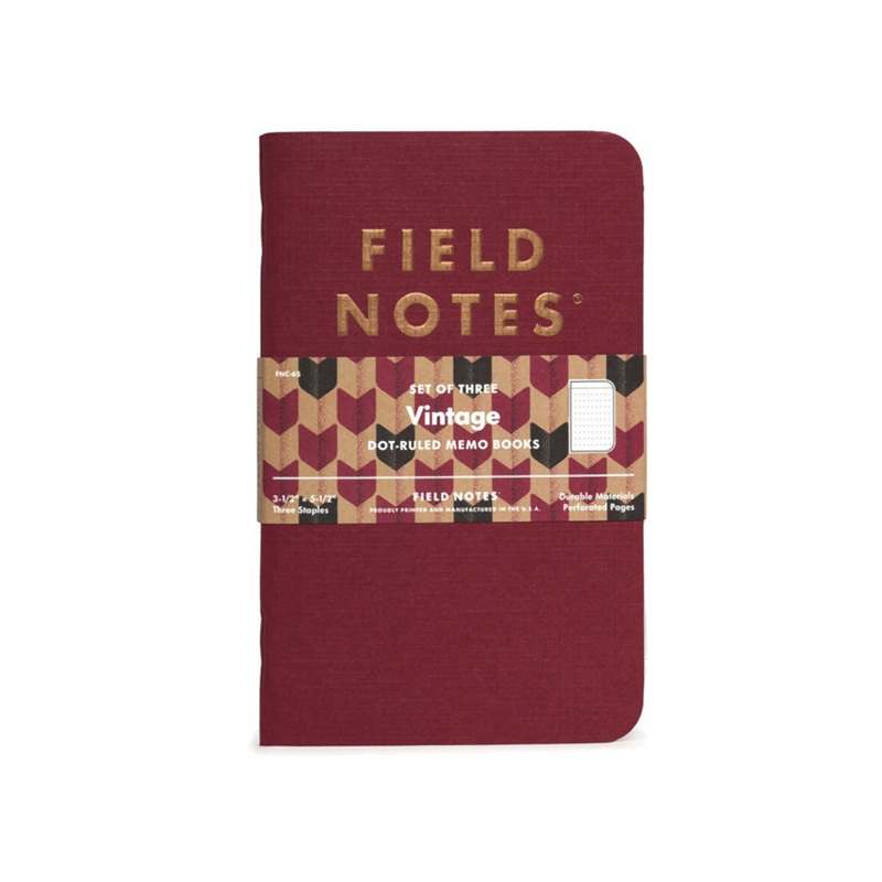 Field Notes Vintage Notebooks (Set 3)