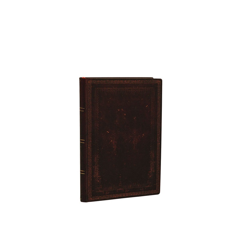 Paperblanks Flexi Black Moroccan Bold Mini Unlined Journal, 240pages