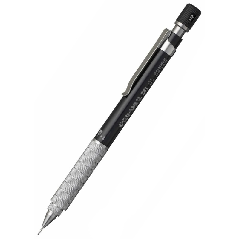 Platinum Pro-Use 241 Mechanical Pencil 0.5mm Black