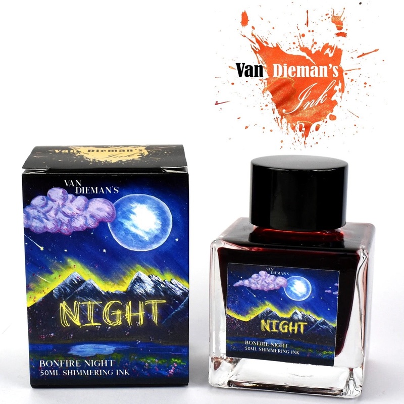 Van Dieman's Ink - Night Bonfire Night - 50ml Large Bottle