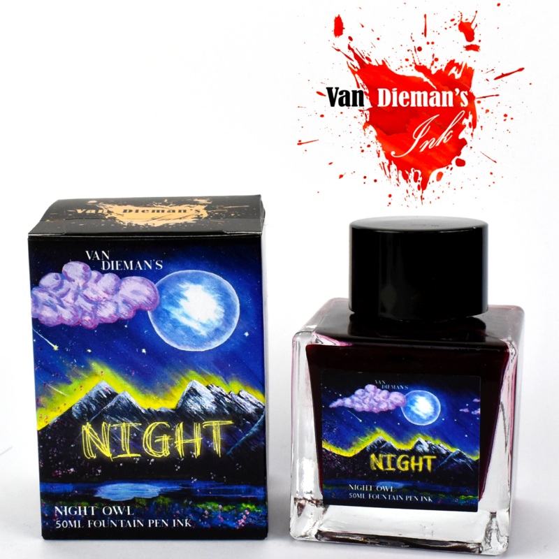 Van Dieman's Ink - Night Night Owl - 50ml Large Bottle