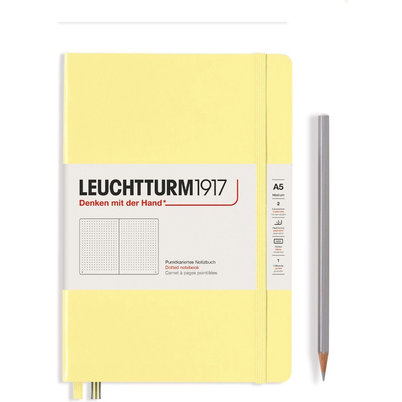 Leuchtturm1917 Hardcover (A5) - Vanilla Dotted