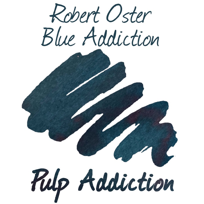 Robert Oster Pulp Addiction Exclusive Blue Addiction Ink - 2ml Sample