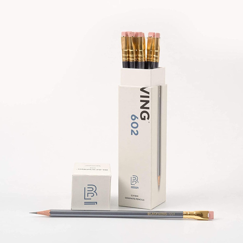 Blackwing 602 Gunmetal Grey Pencils (SET OF 12)