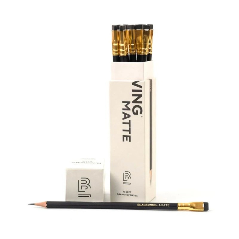 Blackwing Matte Black Pencils (SET OF 12)