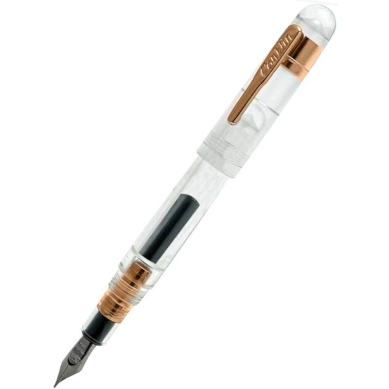 Conklin All American Fountain Pen - RoseGold Demo
