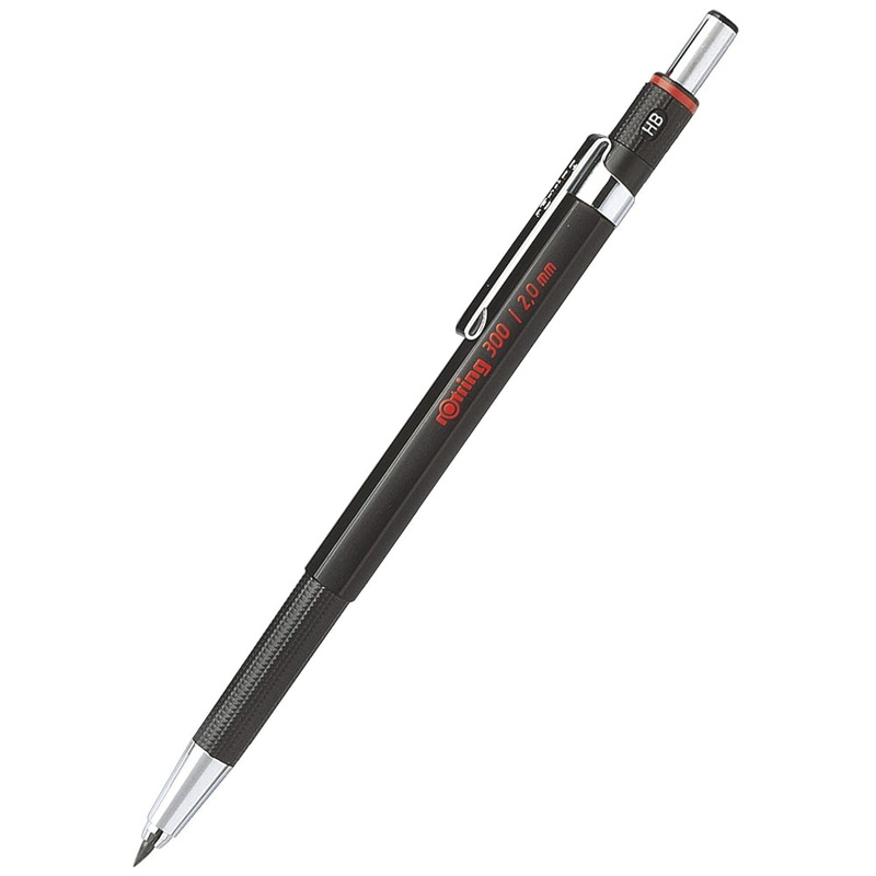 Rotring Mechanical Pencil - 300 Black 2.0mm