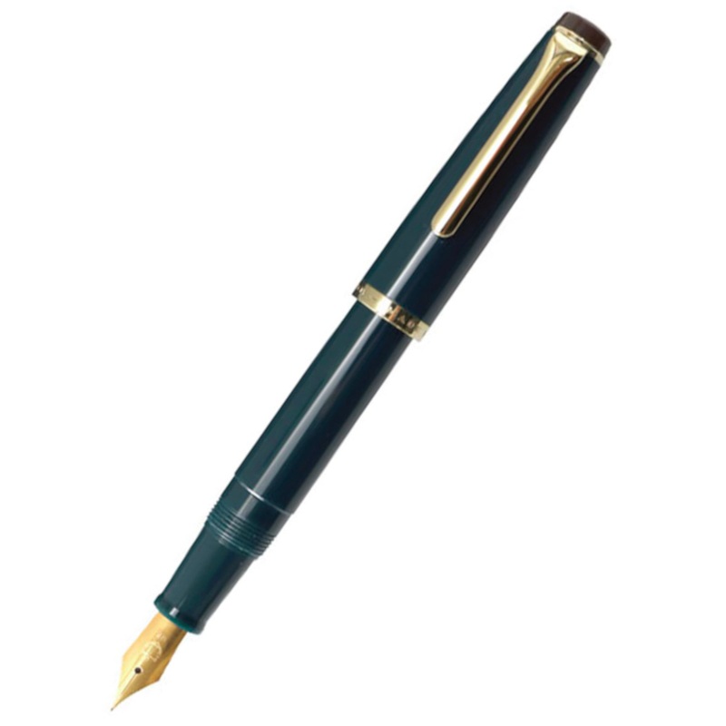 Sailor Lecoule Collection Fountain Pen - Teal Green - MF