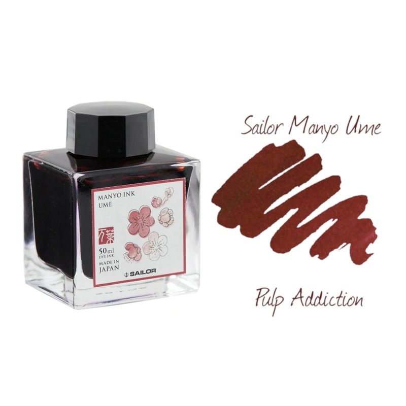Sailor Manyo Ume Ink - 50ml Bottle
