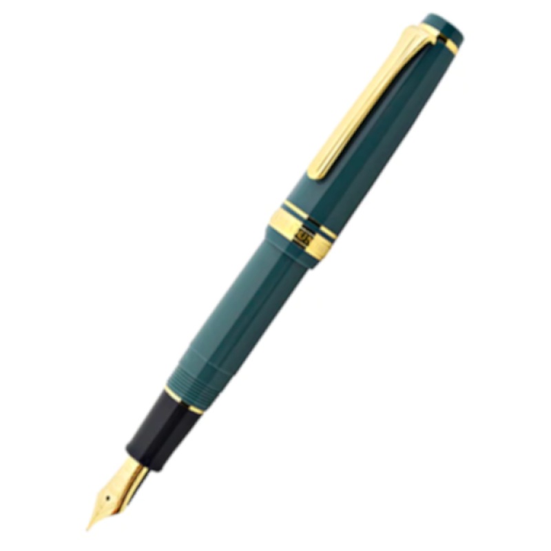 Sailor Pro Gear Slim Mini Fountain Pen - Slate Green - MF