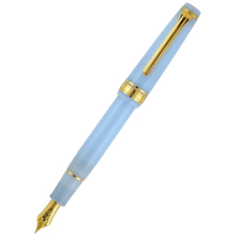 Sailor Pro Gear Slim Shikiori Fountain Pen - Sky Blue - MF