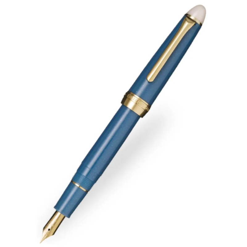 Sailor Shikiori Shimoyo Fountain Pen - Blue - F