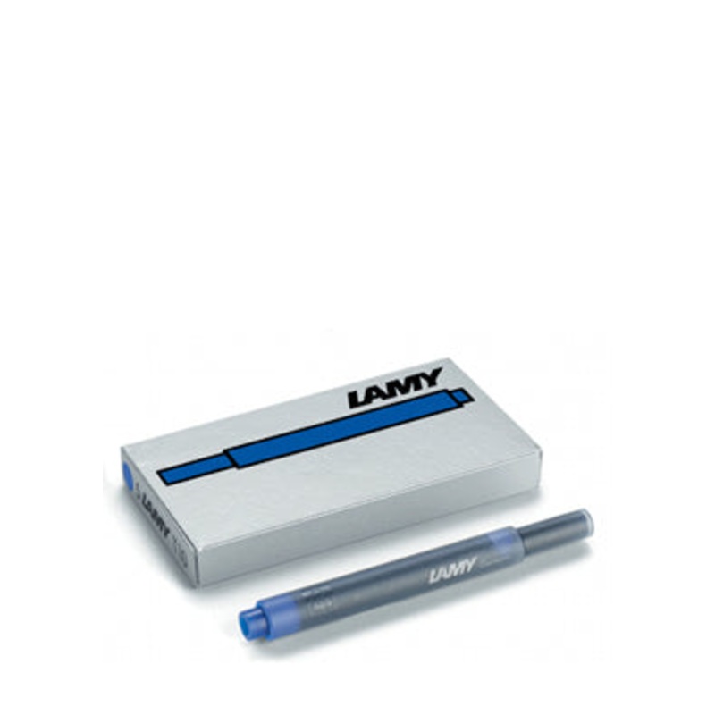 Lamy Cartridges, Pack of 5, Blue T10