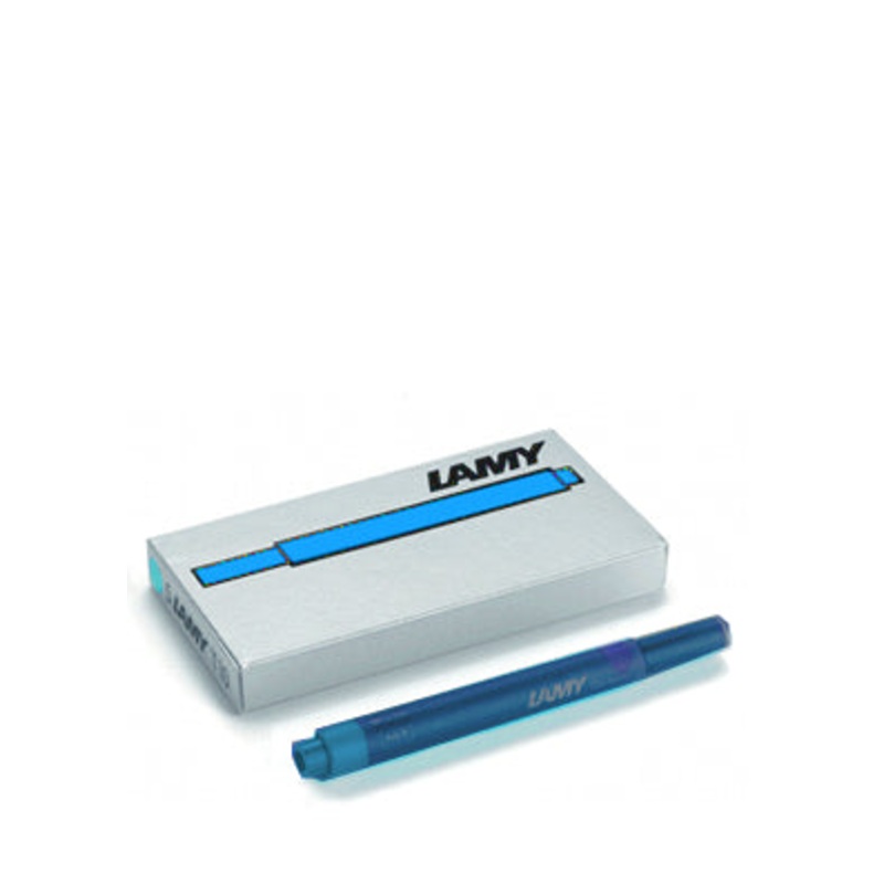 Lamy Cartridges, Pack of 5, Turquoise T10