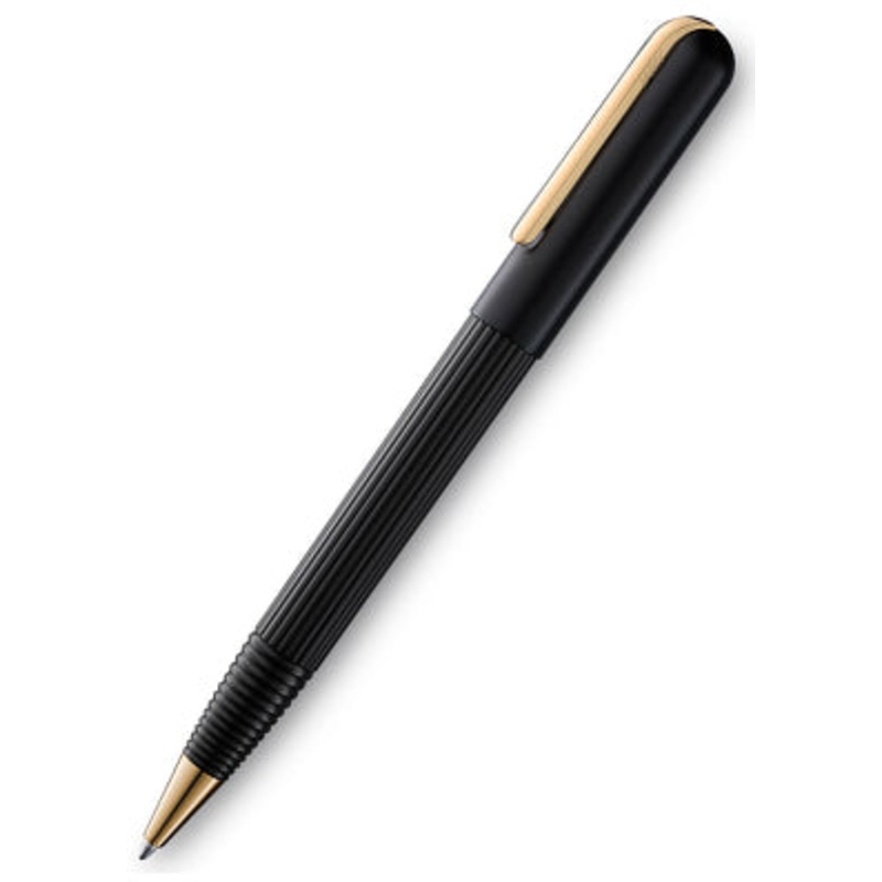 Lamy Imporium Black Gold Trim Ballpoint Pen