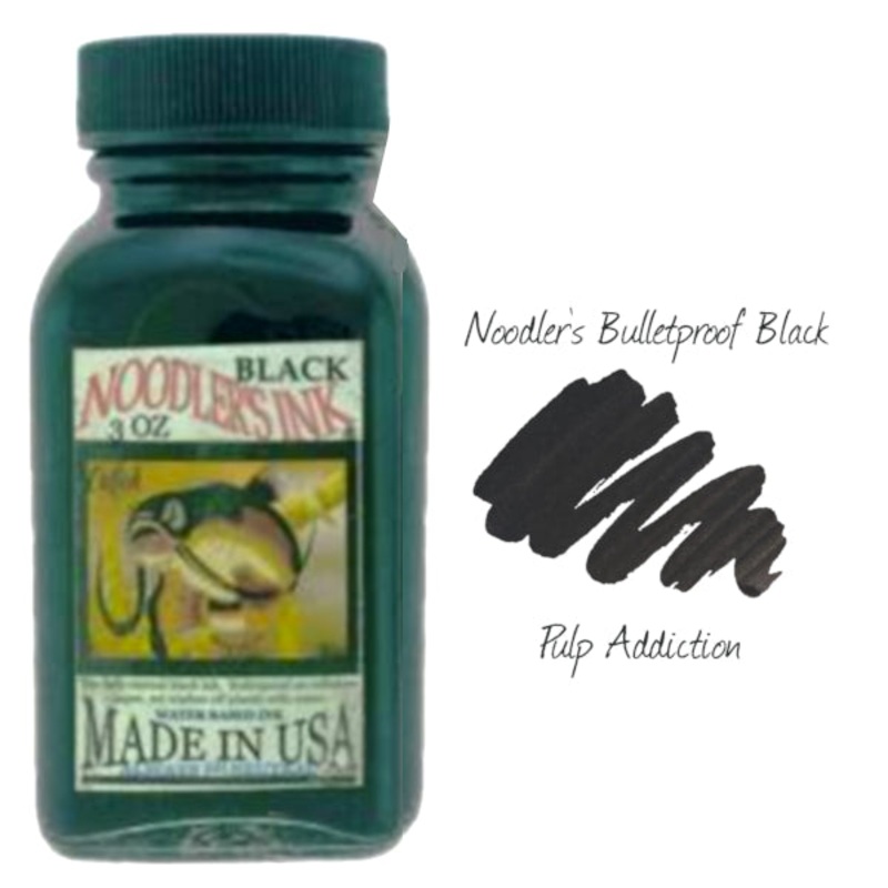 Noodler's Black Bulletproof Ink - 88ml
